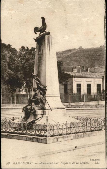 Bar-le-Duc Monument Enfants Meuse