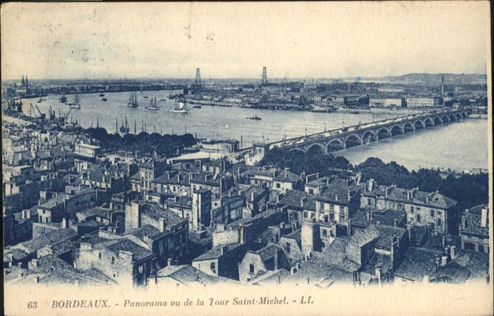 Bordeaux Tour Saint Michel Brücke