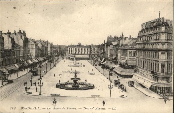 Bordeaux Allee Tourny Kutsche