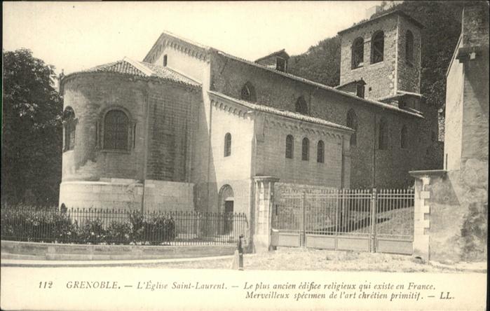 Grenoble Eglise Saint Laurent