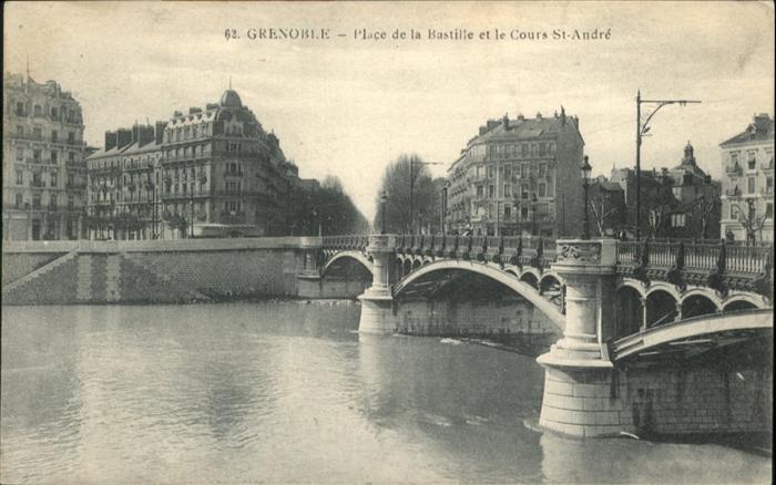 Grenoble Bastille Cours St Andre Brücke