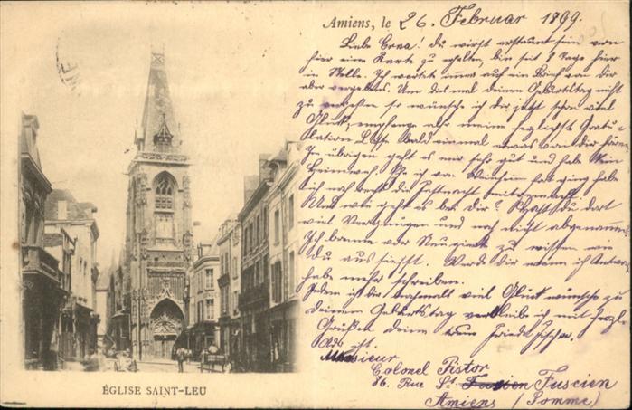 Amiens Eglise Saint Leu