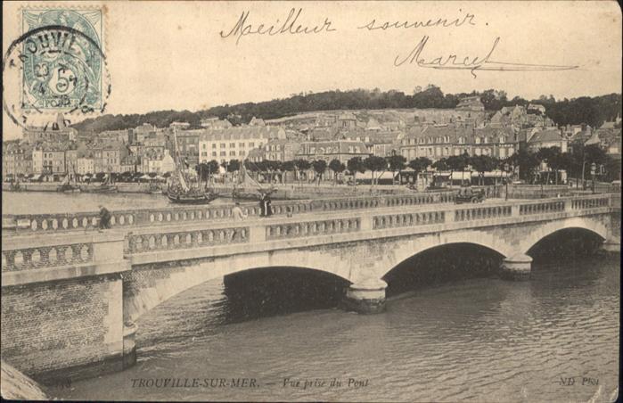 Trouville-sur-Mer Brücke