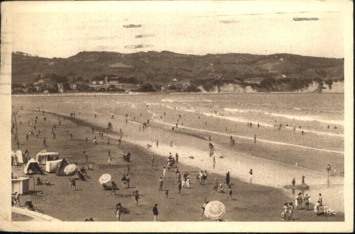 Hendaye Pyrenees Atlantiques Strand
