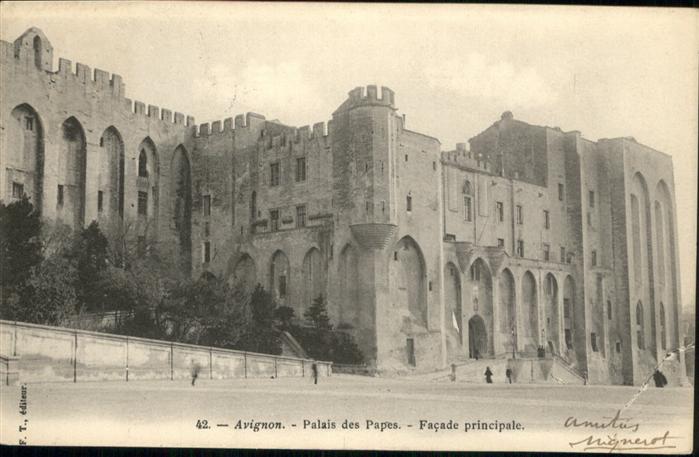 Avignon Vaucluse Palais Papes