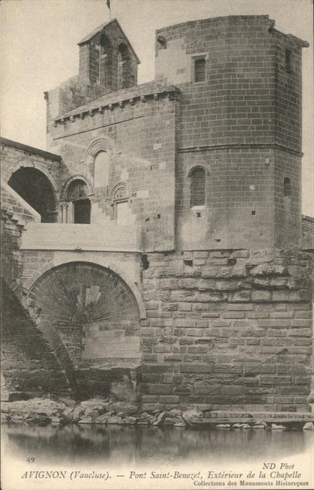 Avignon Vaucluse Pont Saint Benezet