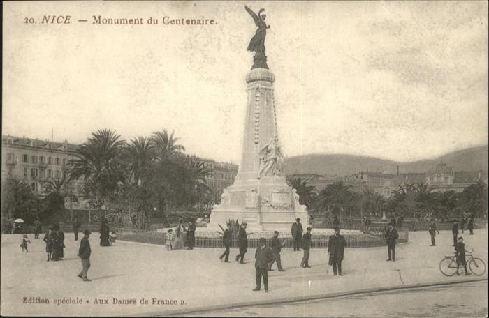 Nice Alpes Maritimes Monument Centenaire