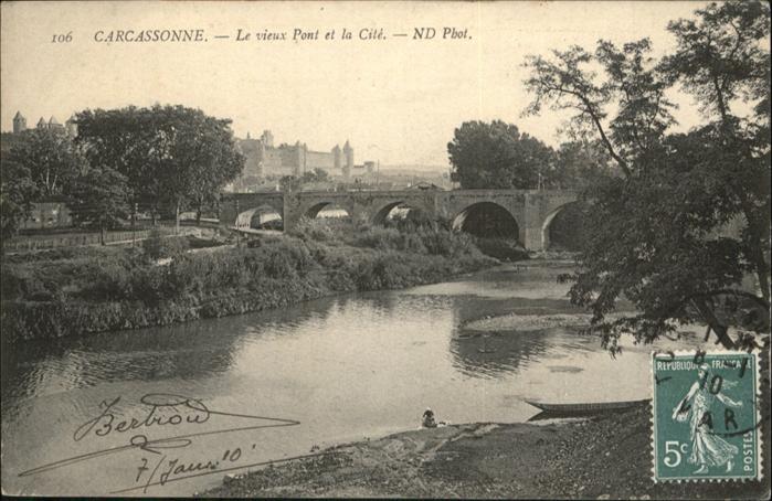Carcassonne Pont et la Cile