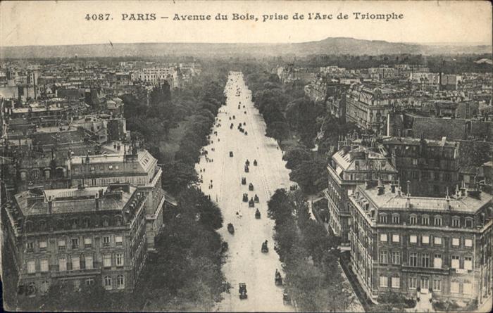 Paris Avenue du Bois