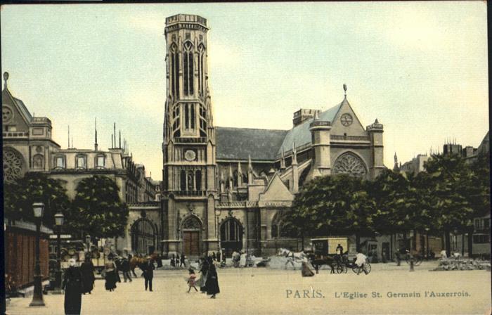 Paris Eglise St Germain Kutsche
