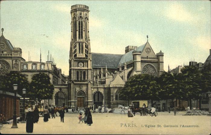 Paris Eglise St Germain Auxerrois Kutsche