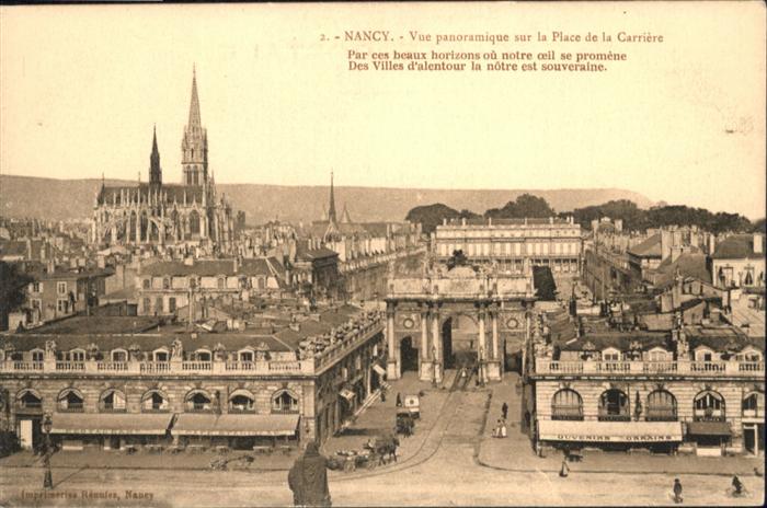 Nancy Lothringen Place de la Carriere