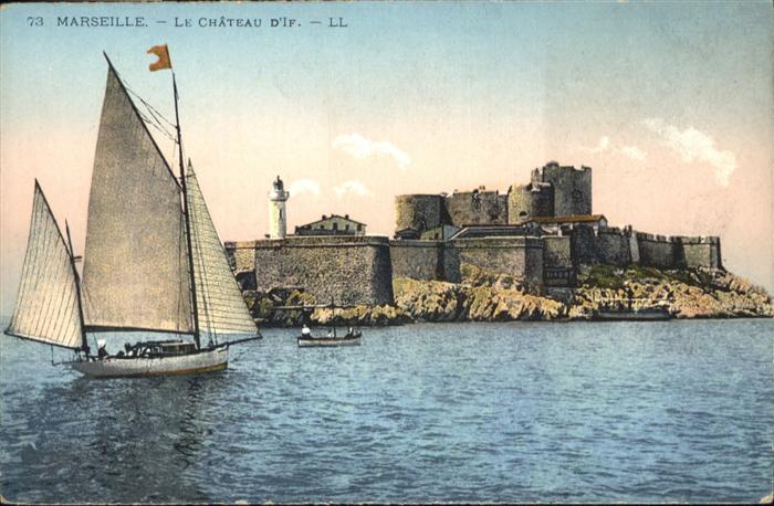 Marseille Bouches-du-Rhone Chateau Schiff