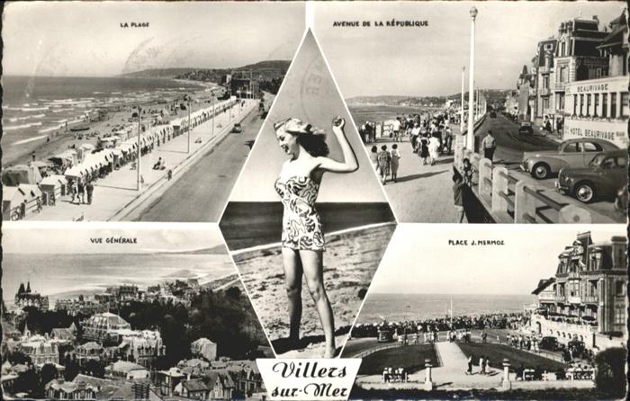 Villers-sur-Mer Strand Place J Mermoz