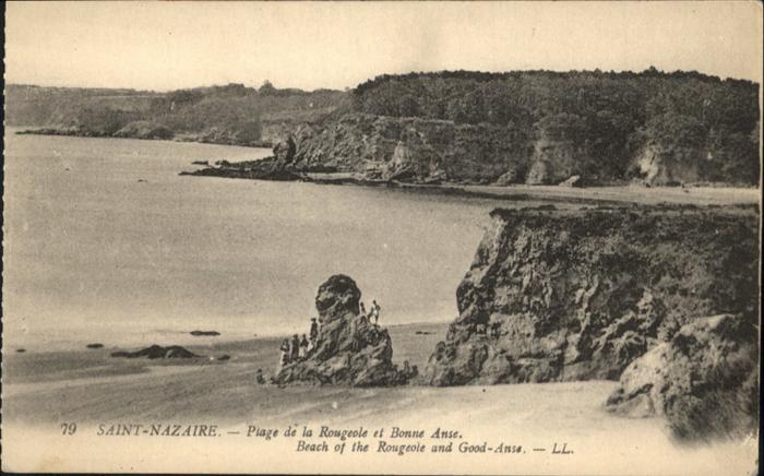 Saint-Nazaire Loire-Atlantique Plage Rougcole Bonne Anse