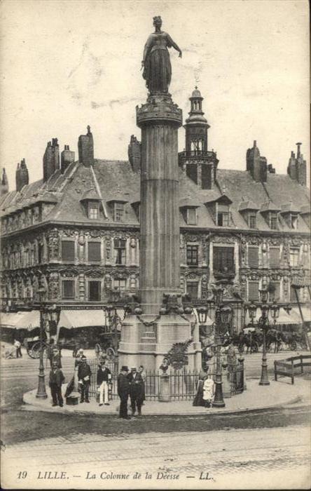 Lille Nord Colonne Deesse