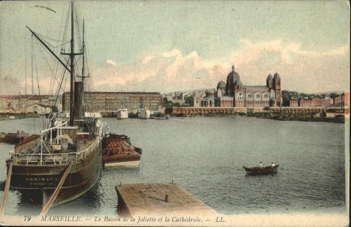 Marseille Bouches-du-Rhone Boot Cathedrale