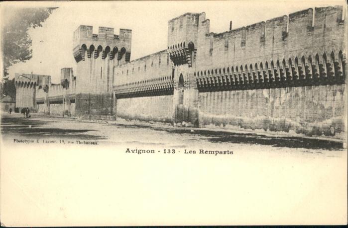Avignon Vaucluse Les Remparts
