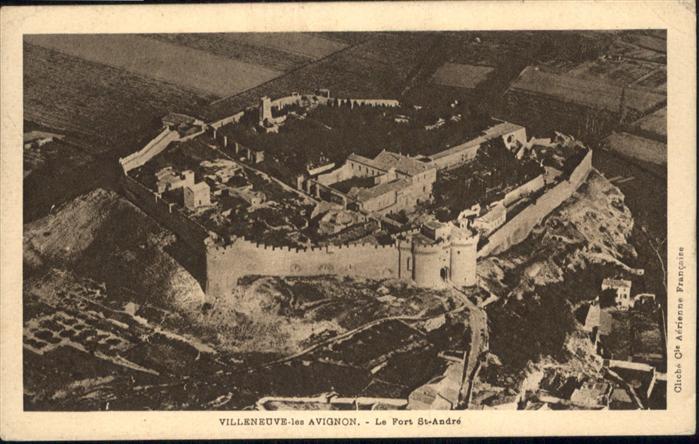 Villeneuve-les-Avignon Fliegeraufnahme  Fort Saint Andre