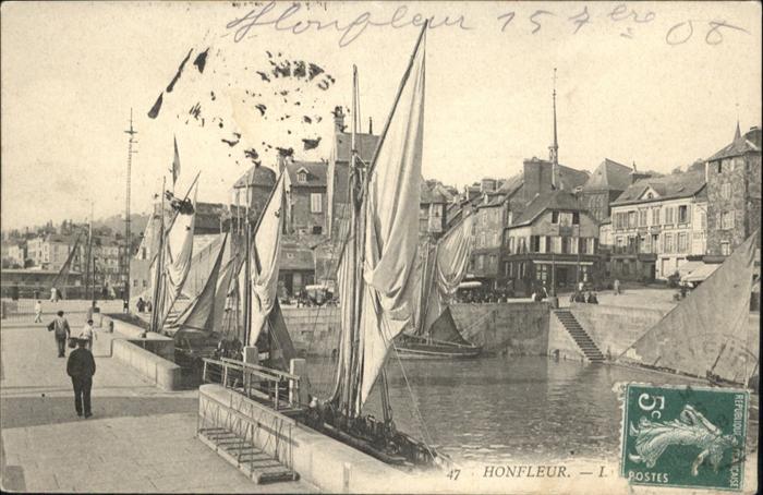 Honfleur Schiff