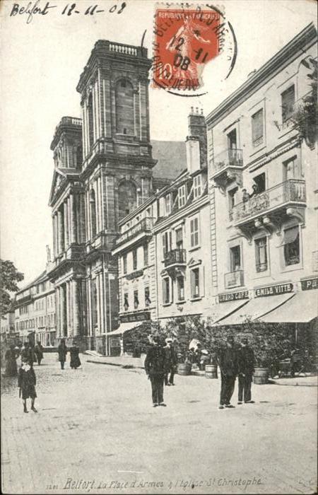 Belfort Alsace Eglise Saint Christophe