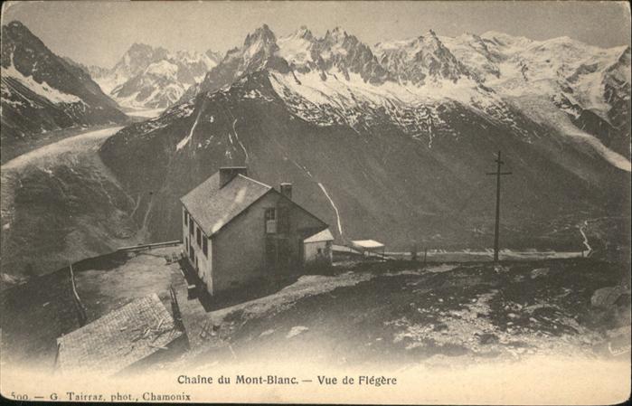 Mont-Blanc Chaine Vue de Flegere