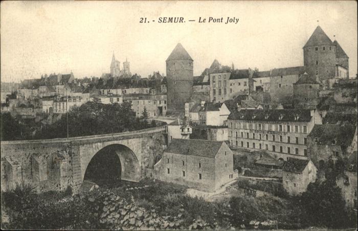 Semur-en-Auxois Pont Joly