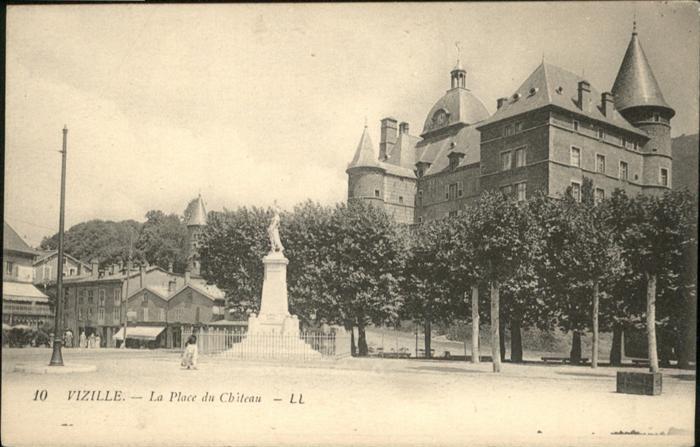 Vizille Place Chateau