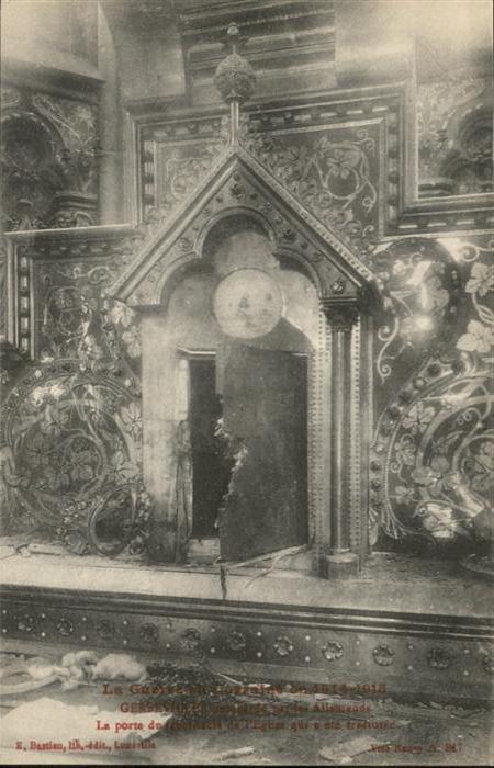 Gerbeviller la Martyre Eglise