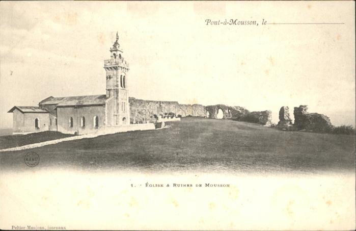 Pont-a-Mousson Eglise Rienes Mousson