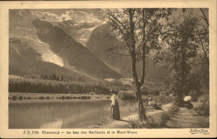 Chamonix Lac Gaillands Mont Blanc