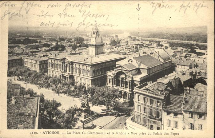 Avignon Vaucluse Place G Clemenceau