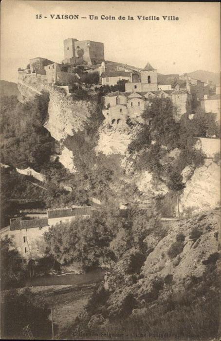 Vaison-la-Romaine Vaucluse Vieille Ville