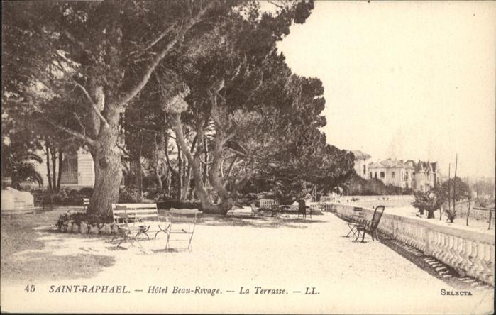 Saint-Raphael Var Hotel Beau Rivage Terrasse