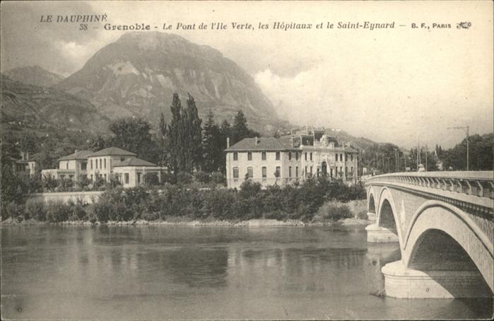Le Dauphin Pont Verte Saint Eynard Brücke