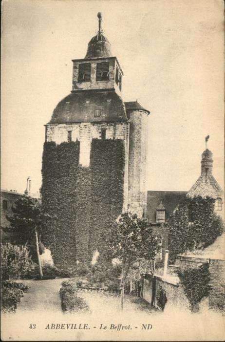 Abbeville 80 Somme Le Beffroi