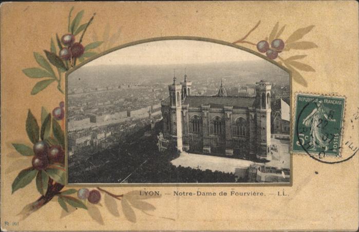 Lyon France Notre Dame de Fourviere