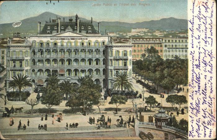 Jardin Hotel des Anglais