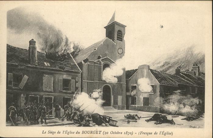 Le Bourget Seine-Saint-Denis Le Siege de l'Eglise du Bourget