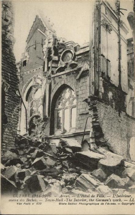 Arras Pas-de-Calais Hotel de Ville