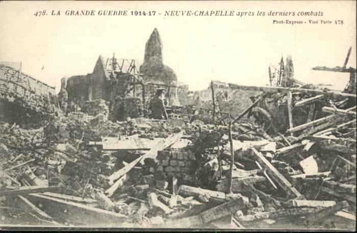 Neuve-Chapelle Grande Guerre