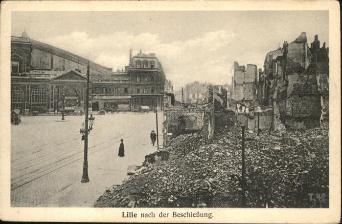 Lille Nord Nach Beschiessung