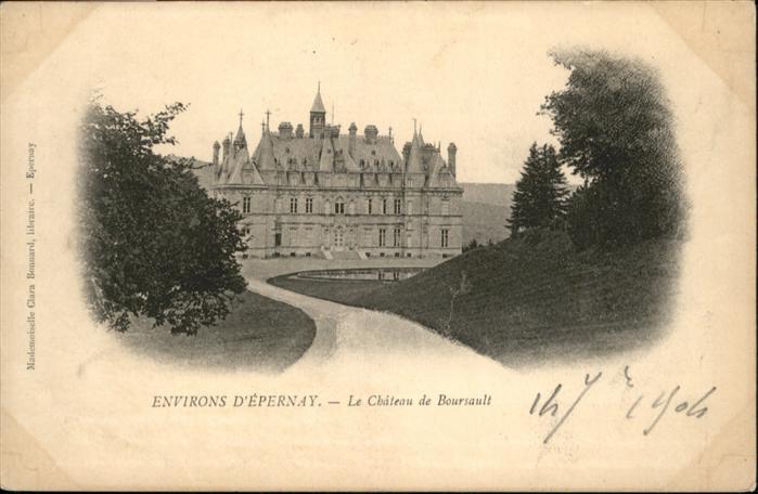 Epernay 51 le Chateau de Boursault