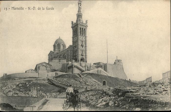 Marseille Bouches-du-Rhone Notre Dame de la Garde