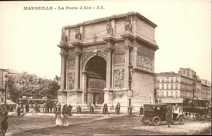 Marseille Bouches-du-Rhone la Porte d_Aix