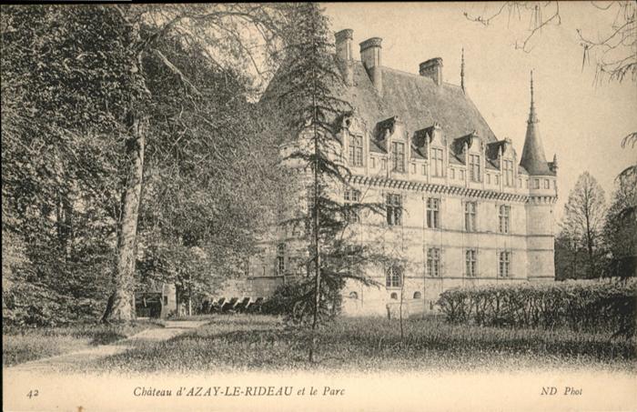 Azay-le-Rideau Chateau le Parc