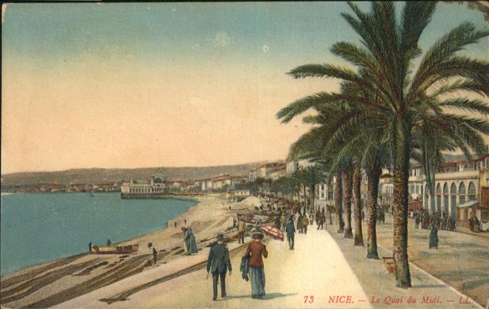 Nice Alpes Maritimes le Quai du Midi