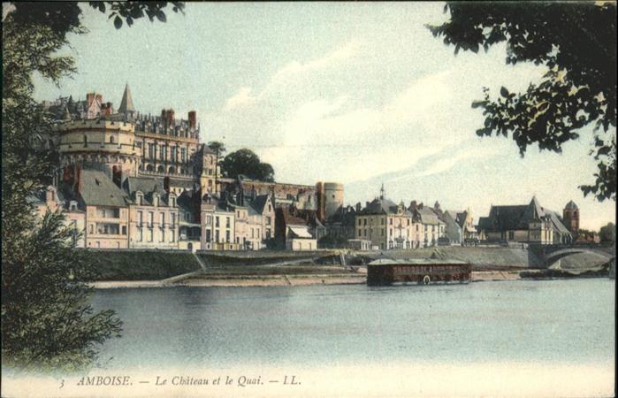 Amboise le Chateau le Quai
