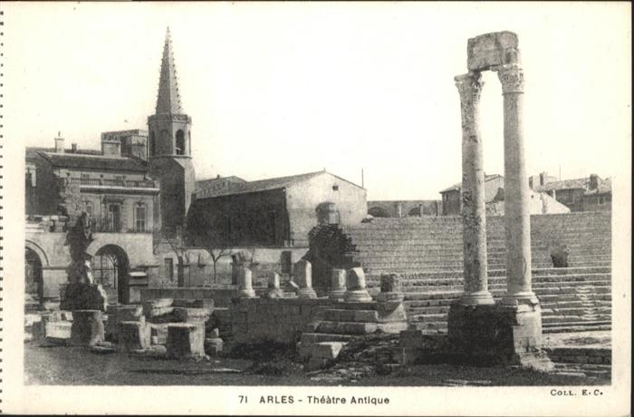 Arles Bouches-du-Rhone Theatre Antique