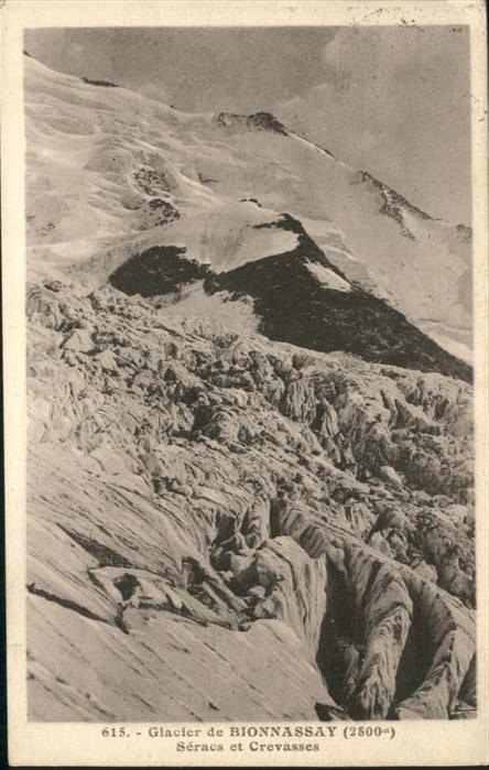 Aiguille de Bionnassay Seracs et Crevasses